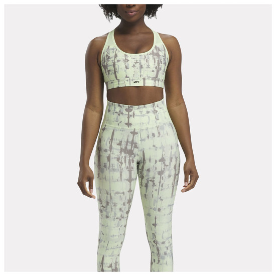 Reebok Γυναικείο μπουστάκι Lux Perform Racer Bra-AOP Reebok Γυναικείο μπουστάκι Lux Perform Racer Bra-AOP